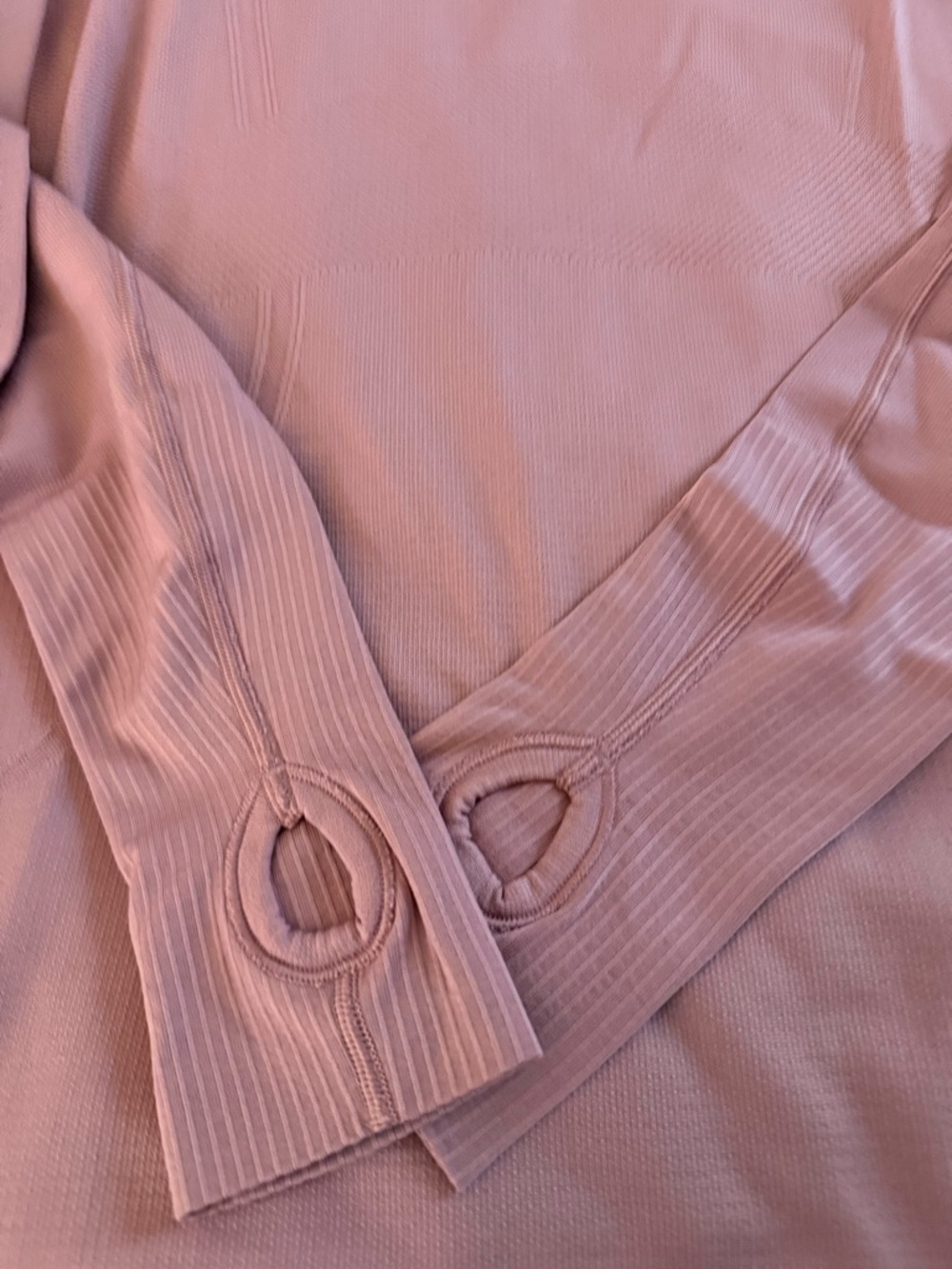 lululemon athletica Long Sleeve Crewneck Top in Dusty Rose - Picture 10 of 10